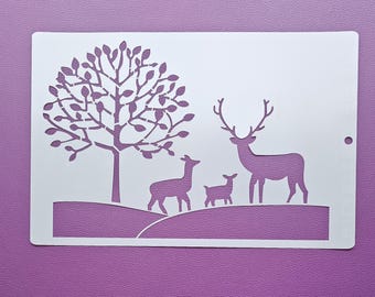 Plantilla ciervo 462