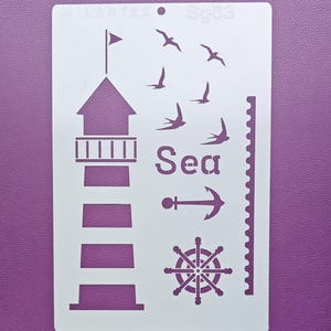 Stencil Maritim 421