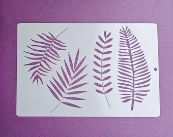Stencil Leaves 428