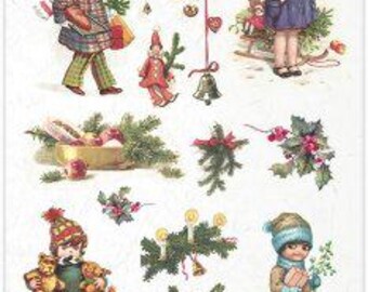 Children R0205 11 - Decoupage - rice paper - fiber paper - motif paper - napkin technique