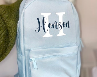 Personalised Kids Backpack, Toddler Backpack, Nursery Backpack, Back to School, Personalised School Bag, Preschool Bag, Toddler Bag, Custom