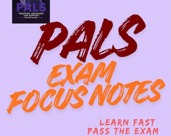 PALS Studieguide Examensfokuserade anteckningar