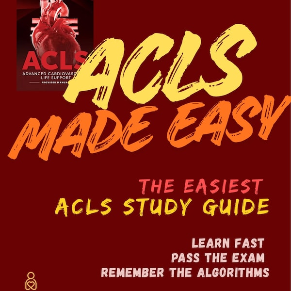 Acls Cheat Sheet - Etsy