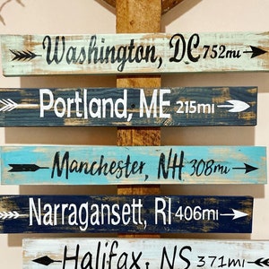 Custom Directional Signs with Arrows. Mothers Day Gift. Custom gift for him or gift for her. Yard signs, home decor, interior & outdoor sign