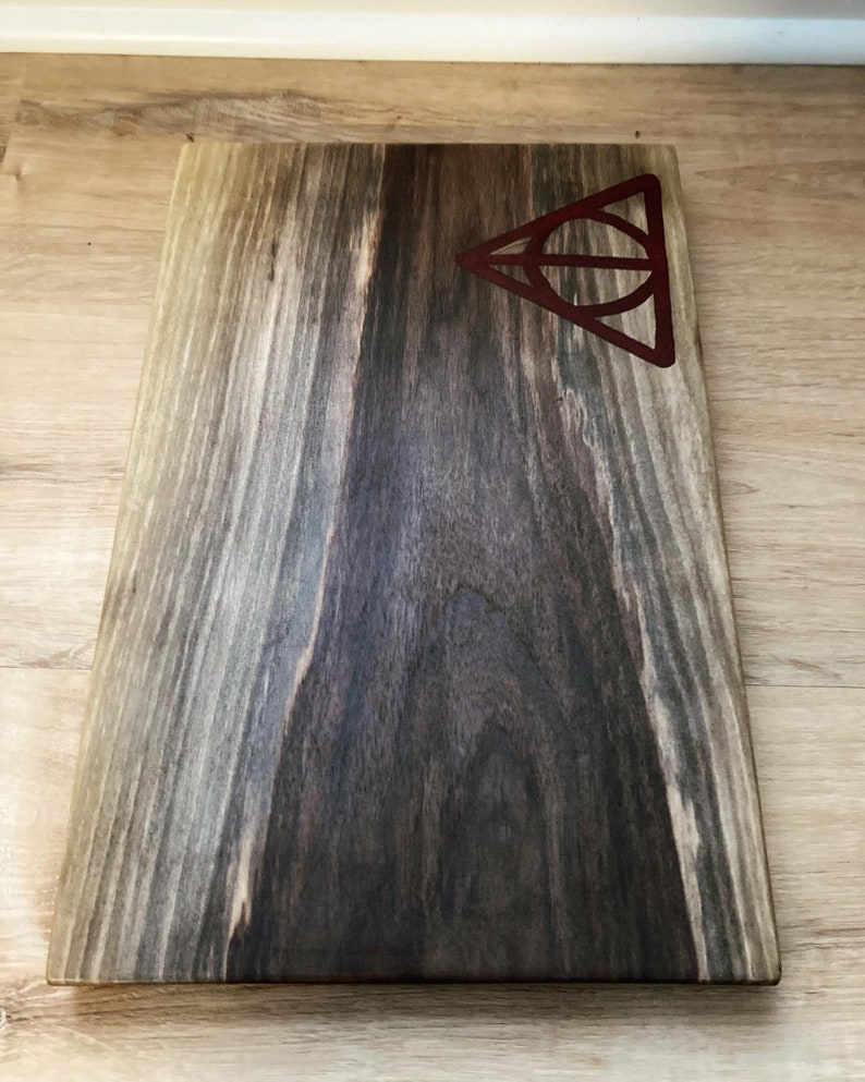 1 1/4 Thick Black Walnut Wood Slab Cutting Board / | Etsy