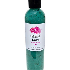 Organic Yoni Wash pH-Balanced Feminine Cleanser Gentle Intimate Hygiene Island Love