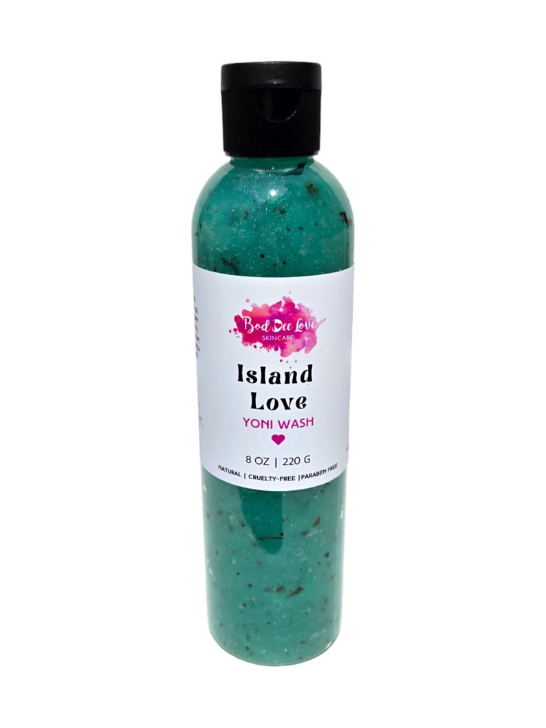 Organic Yoni Wash pH-Balanced Feminine Cleanser Gentle Intimate Hygiene Island Love