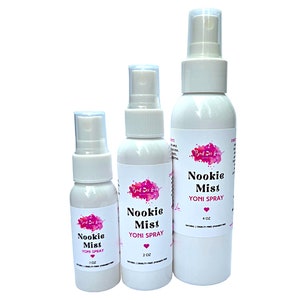Nookie Mist | Refreshing Yoni Spray | Natural Feminine Hygiene | Organic Intimate Freshening Spray for Women