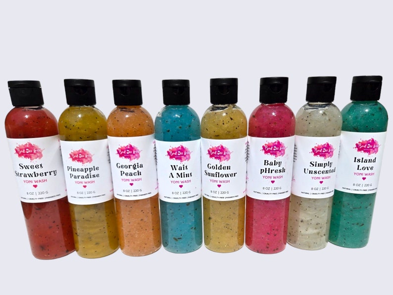 Organic Yoni Wash pH-Balanced Feminine Cleanser Gentle Intimate Hygiene image 1
