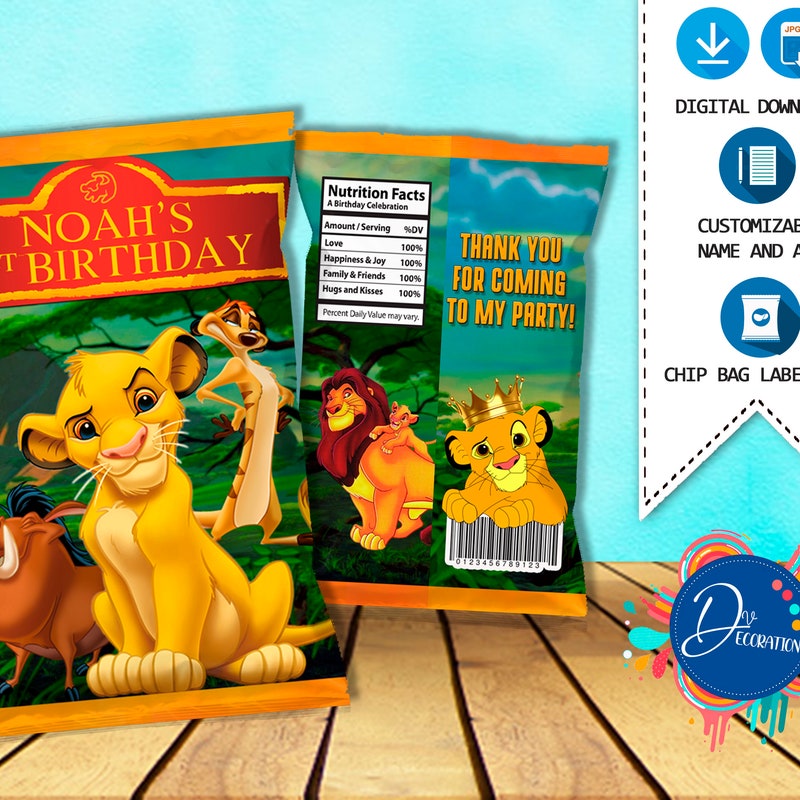 Lion King Printables - Etsy