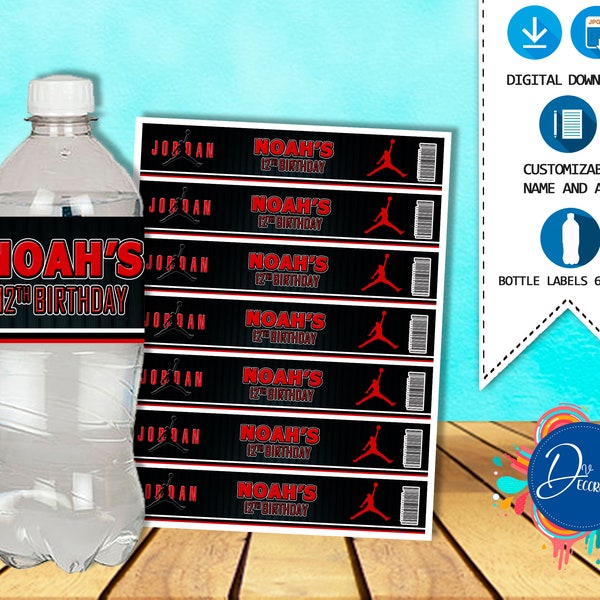 Jordan Party Decorations - Etsy