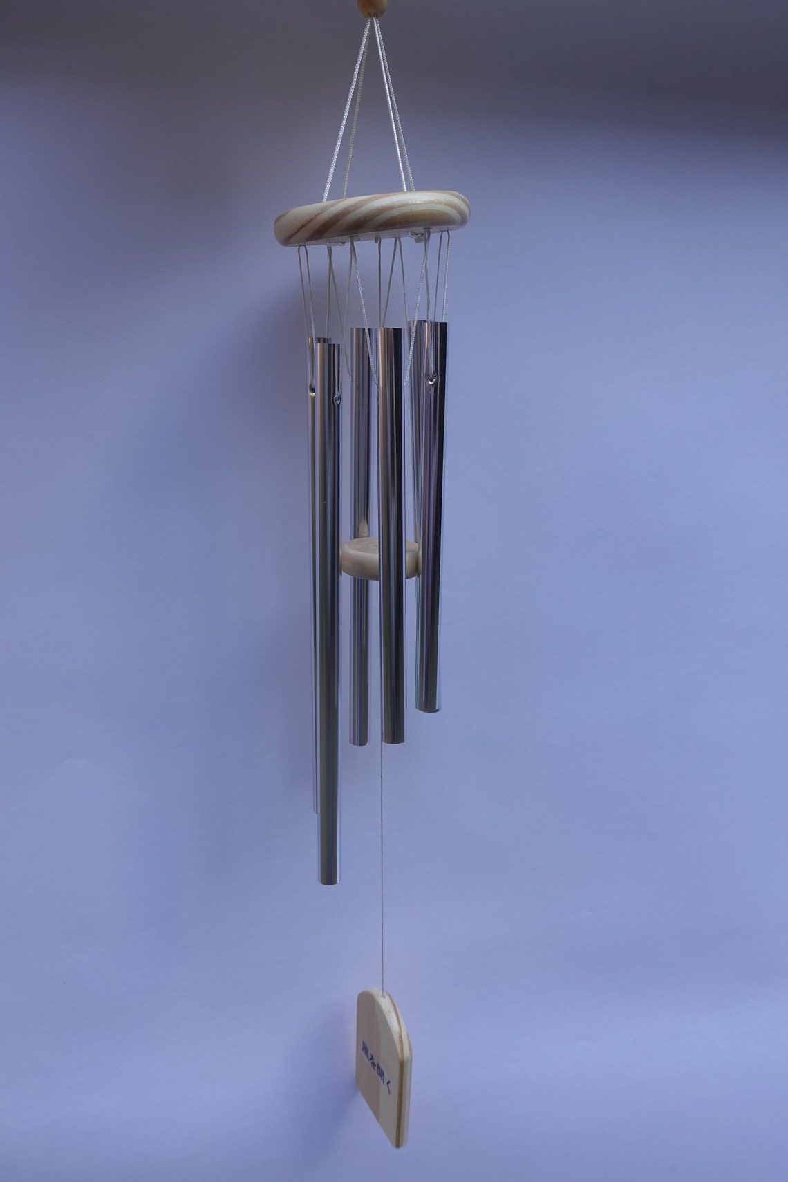 Wind Chimes Japanese Style With 6 Aluminum Tubes Wooden Wind Etsy UK