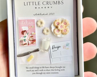 1:12 Miniature Dollhouse Cookie Set - Gift Collectible
