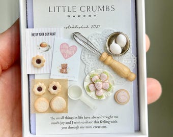 1:12 Miniature Dollhouse Cookies Mother’s Day Gift -Collectible
