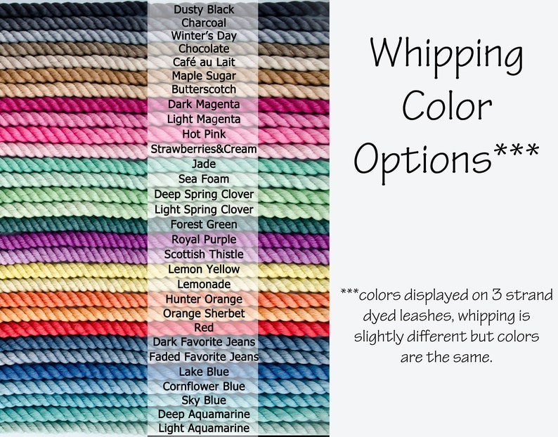 Bright Spring Ombr\u00e9 Cotton Rope Leash