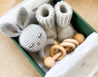 Christmas handmade personalized  Baby Gift Box/ Neutral Baby Gift/ Baby Shower Gift