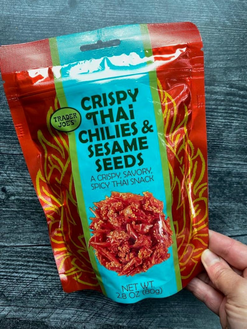 Trader Joe's Crispy Thai Chilies & Sesame Seeds Etsy