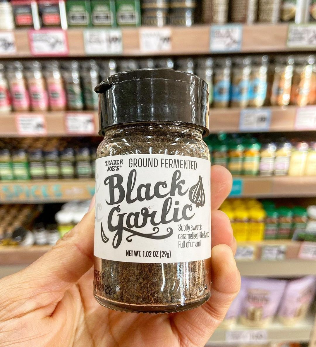 Trader Joes Ground Fermented Black Garlic Etsy