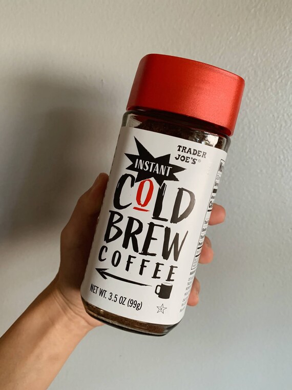 Trader Joes Instant Cold Brew Coffee 100 Arabica Etsy