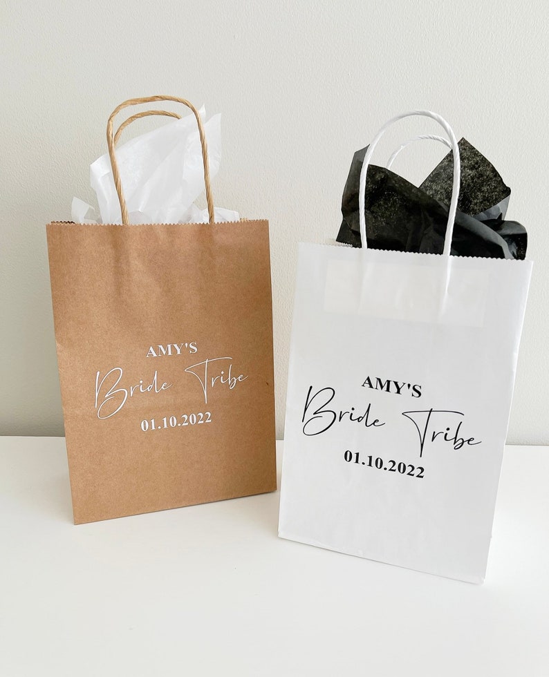 Personalised Hen Party Gift Bags Bride Tribe Bags Hen Etsy UK
