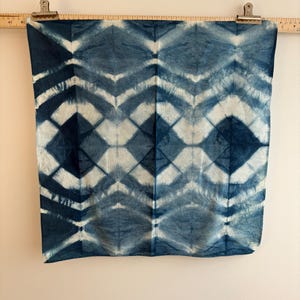 Indigo cotton bandana/napkin - 4