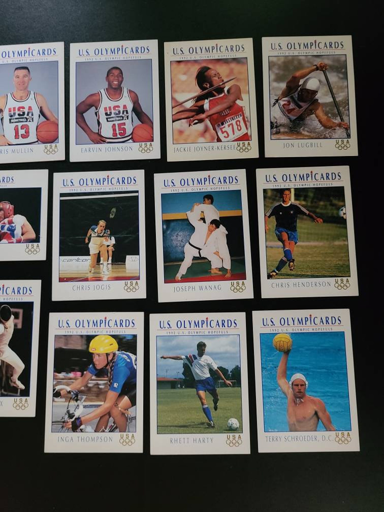 1992 Olympic trading cards 30 total. Set includes Magic Etsy