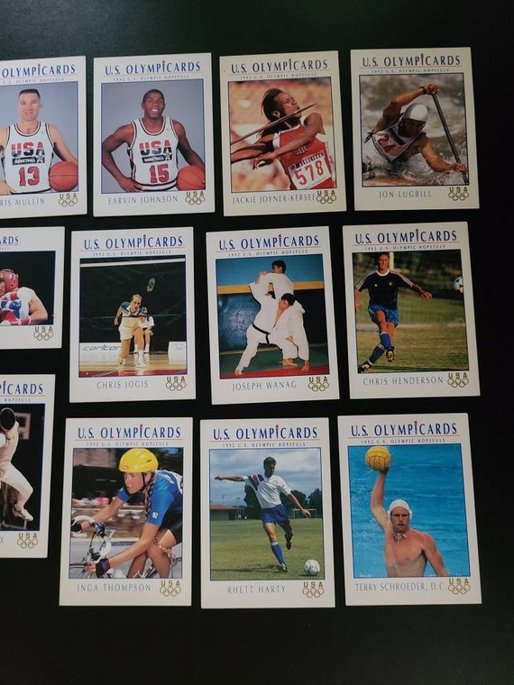 1992 Olympic trading cards 30 total. Set includes Magic Etsy