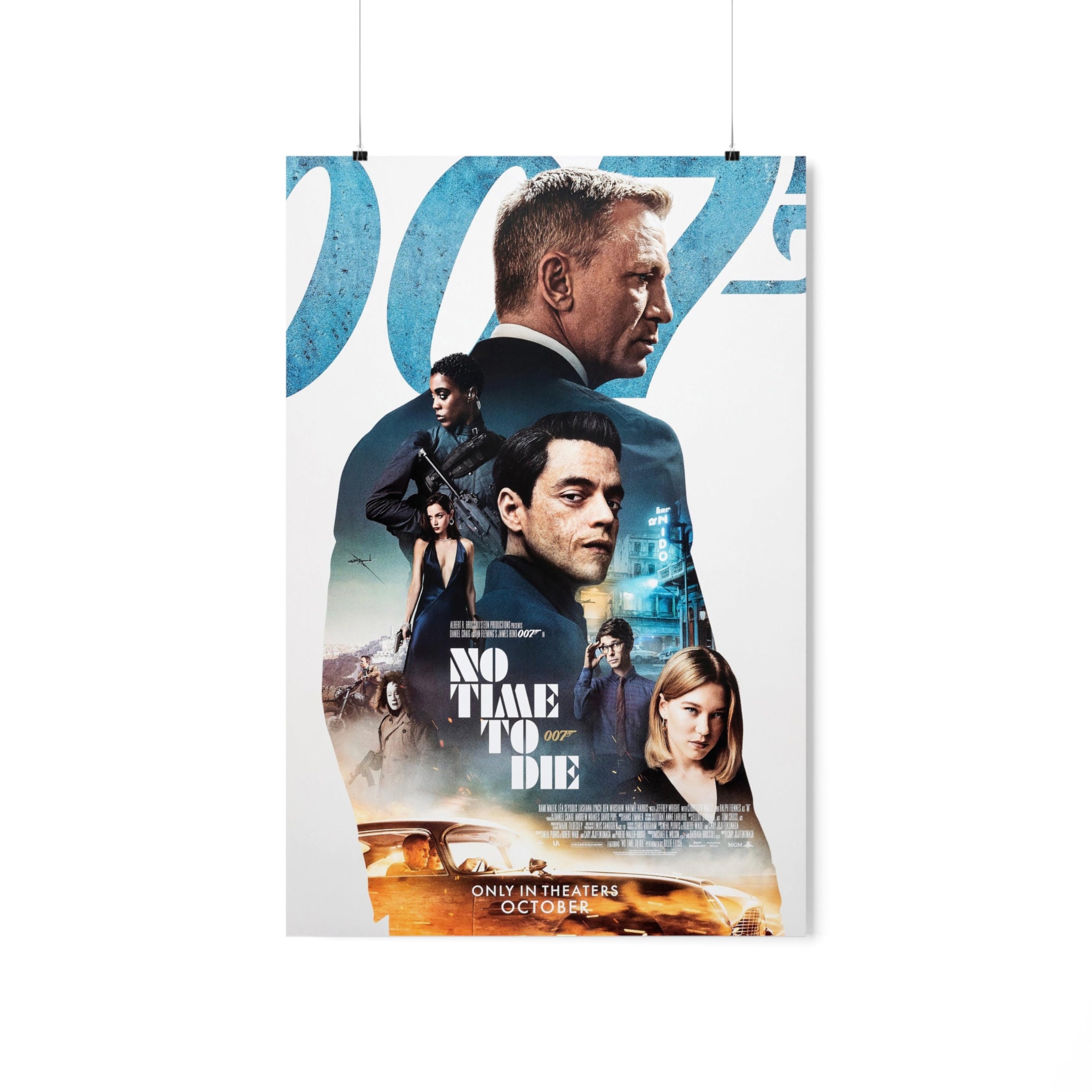 James Bond 007 No Time To Die Daniel Craig Classic Bond Etsy