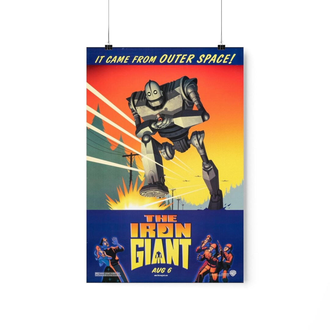 The Iron Giant It Came From Outer Space Vintage Classic Etsy