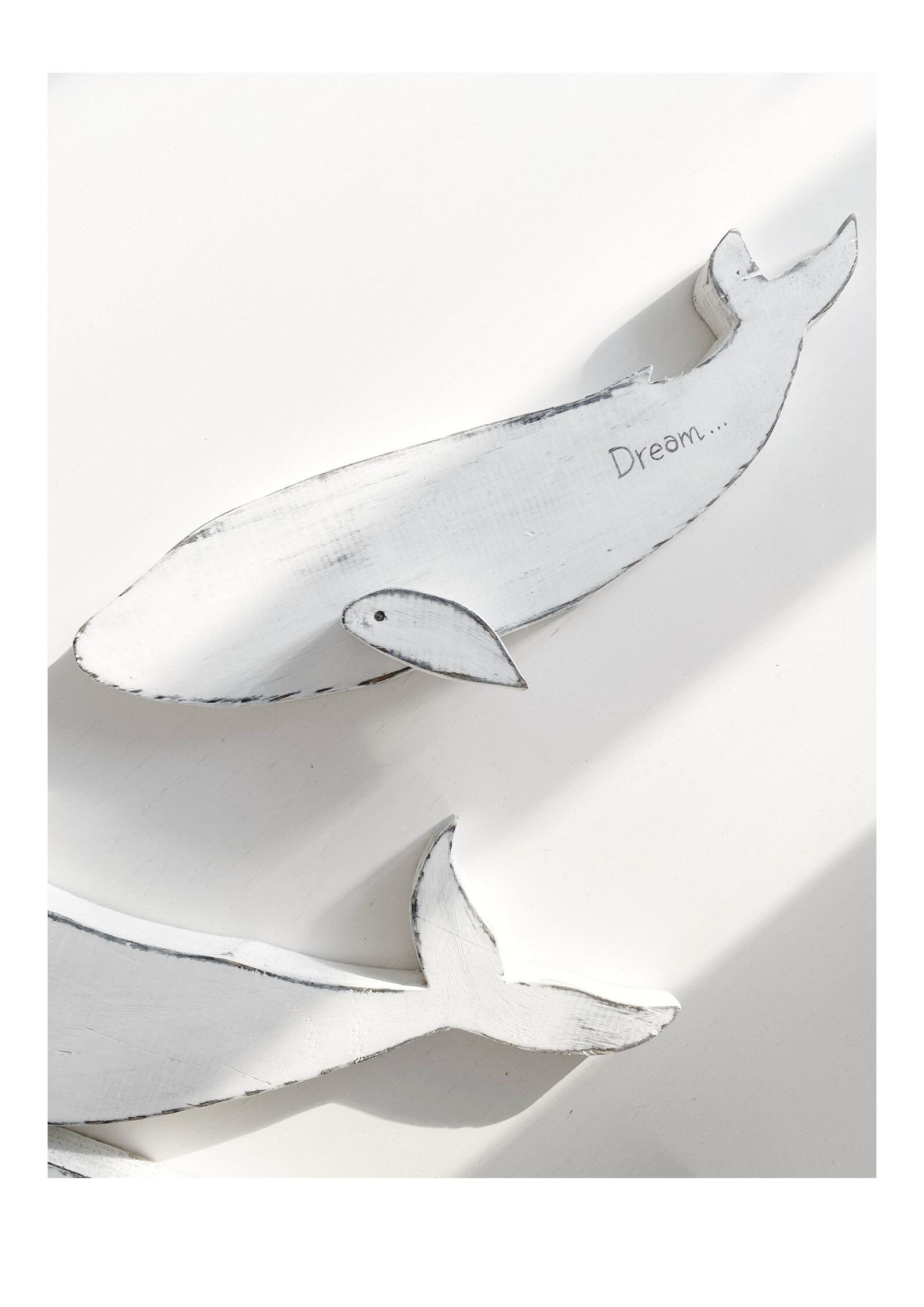 Wal-Holz-Wand-Dekor weiß Dekor Wal-Holz | Etsy