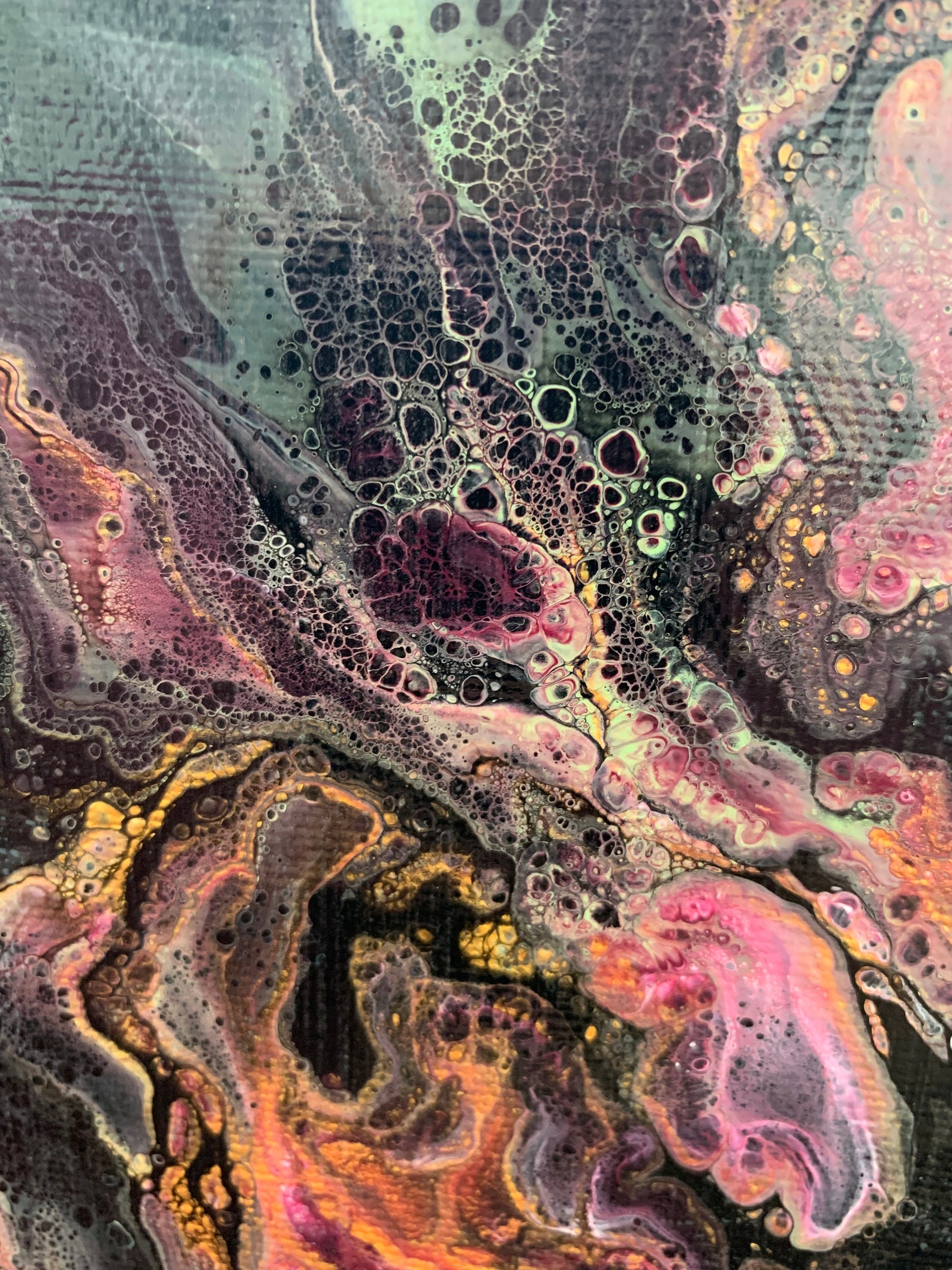 Hidden Beauty Abstract Painting 11 X 14 Inches 28 X 35.5cm Etsy UK