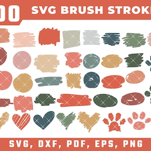 Paint brush stroke svg bundle hand drawn, brush stroke svg png, keychain svg, splatter svg, paint brush svg png, background svg clipart