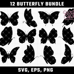 Butterfly SVG, Butterfly Bundle, SVG Files, Butterfly SVG, Butterfly png, svg for Cricut, Butterfly Clipart, Butterflies sublimation, cricut