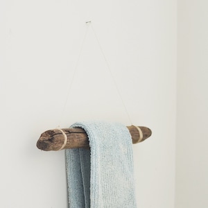 Driftwood Decor (44cm) - Bathroom Towel Rack - Macramé Hanger - Driftwood Art - Driftwood Pieces - Driftwood Branch - DIY Driftwood