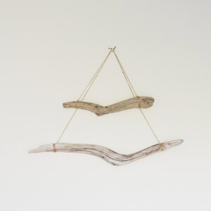 Driftwood Hanger 2 Piece (40cm) - Small Driftwood - Jewellery Hanger - Driftwood Art - Driftwood Decor - Driftwood Branch - Unique Driftwood