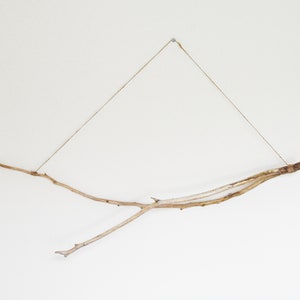 Driftwood Hanger (91cm) - Driftwood Art - Driftwood Decor - Hanging Driftwood - Driftwood Jewellery Hanger - Natural Wood - Driftwood Branch
