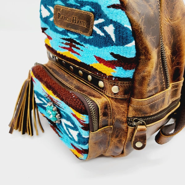 Saddle Backpack Etsy