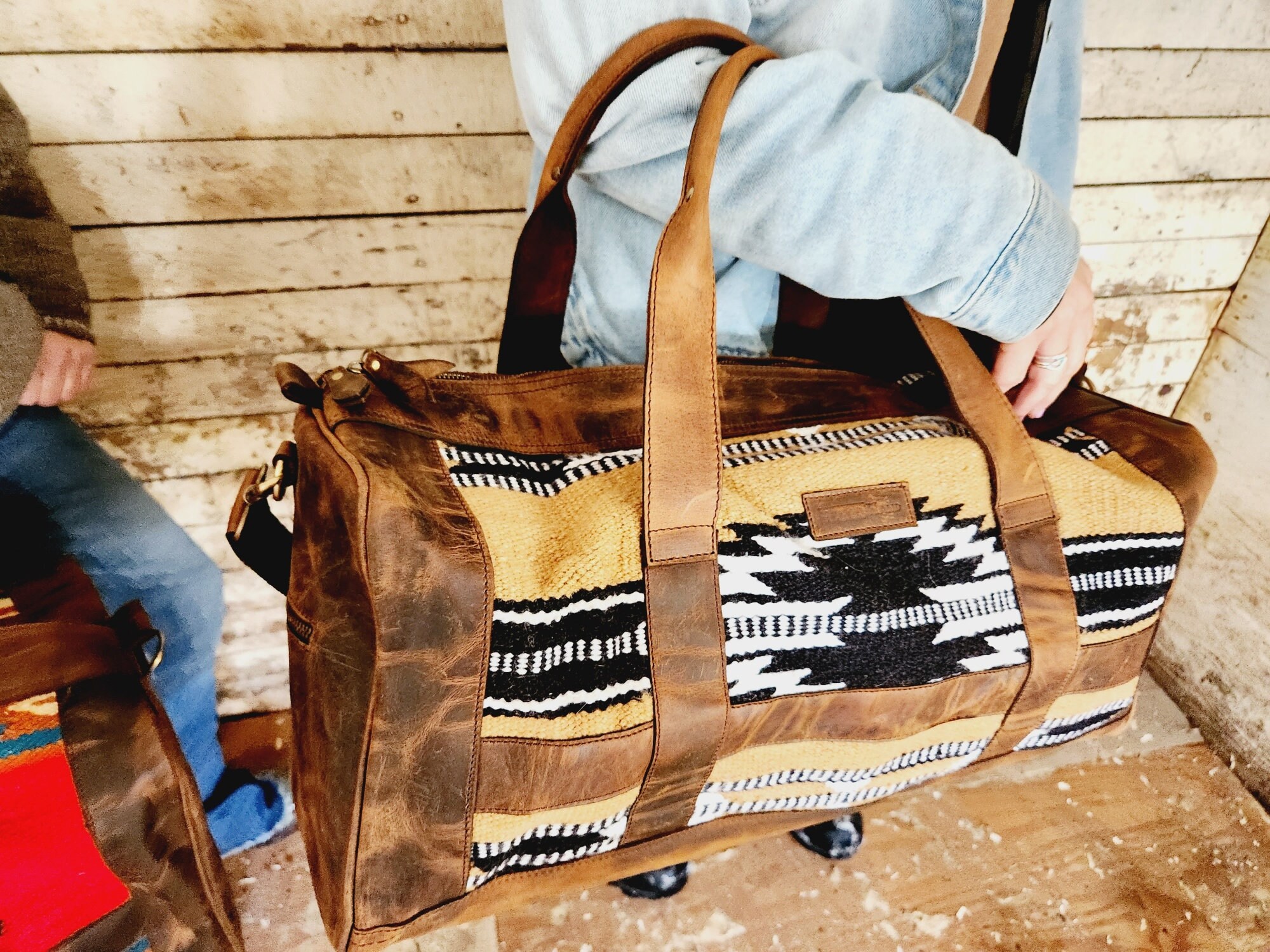 Aztec weekender deals bag