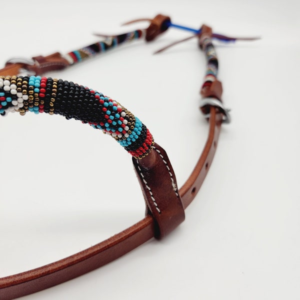 One Ear Silver Flat Bridle main image 1