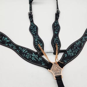 Black Breeze- Breast Collar- 3 Piece