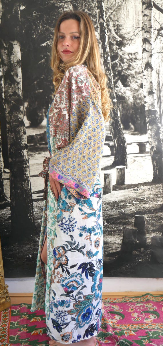 long floral dress outfit Cali Maxi Dress - Elegant White Floral Summer Dress main image 1