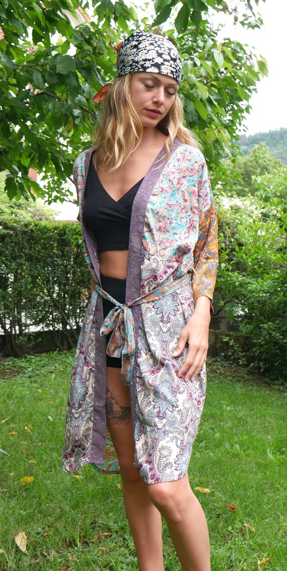 ZAZO Luxury Robes for Women Kimono Dressing Gowns for Women Long Kimono Robes  Long Bridesmaid Robes Luxury Unique Piece - Etsy