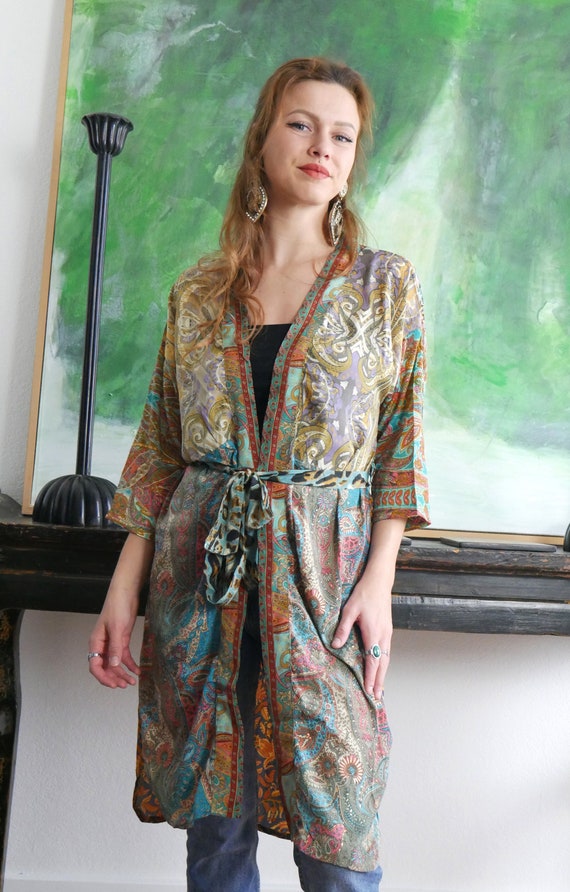 ZAZO Luxury Robes for Women Kimono Dressing Gowns for Women Long Kimono Robes  Long Bridesmaid Robes Luxury Unique Piece - Etsy