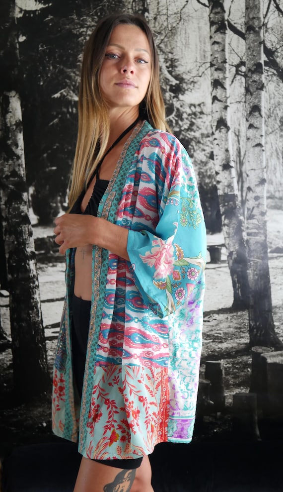 ladies short dressing gowns ZAZO Luxury Robes for Women Kimono for Women Long Kimono Robes Long Bridesmaid Robes Luxury Unique Piece RD-01.08.25
