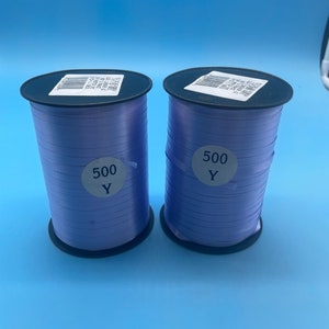 Lavender smooth poly curling ribbon, 3/16&quot; x 500 yards, Great for curling on balloons and gifts!