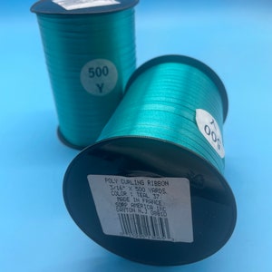 Eleganza No. 25 Nastro Arricciacapelli In Poliestere - Azzurro - 5 Mm X 457 Metri