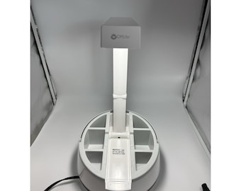 Portable Collapsible Craft OttLite with Storage Caddy Cord Storage Preowned