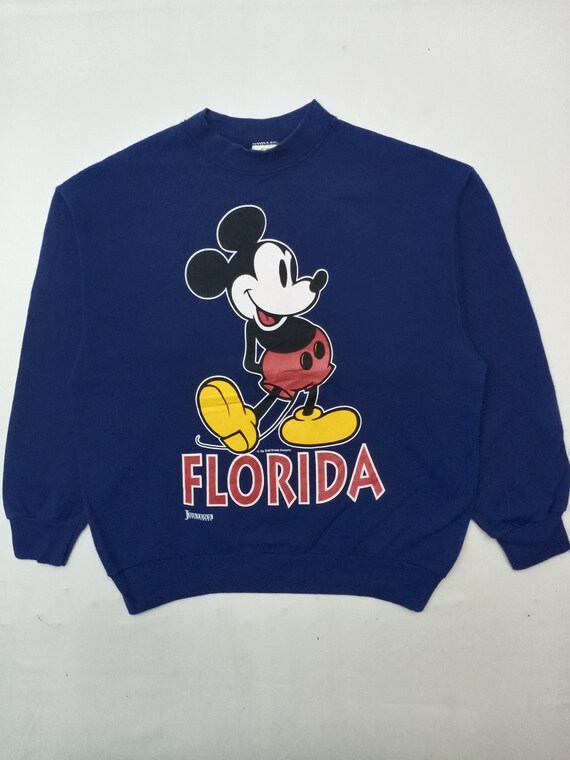 Vintage 90s Mickey Mouse Florida Sweatshirt