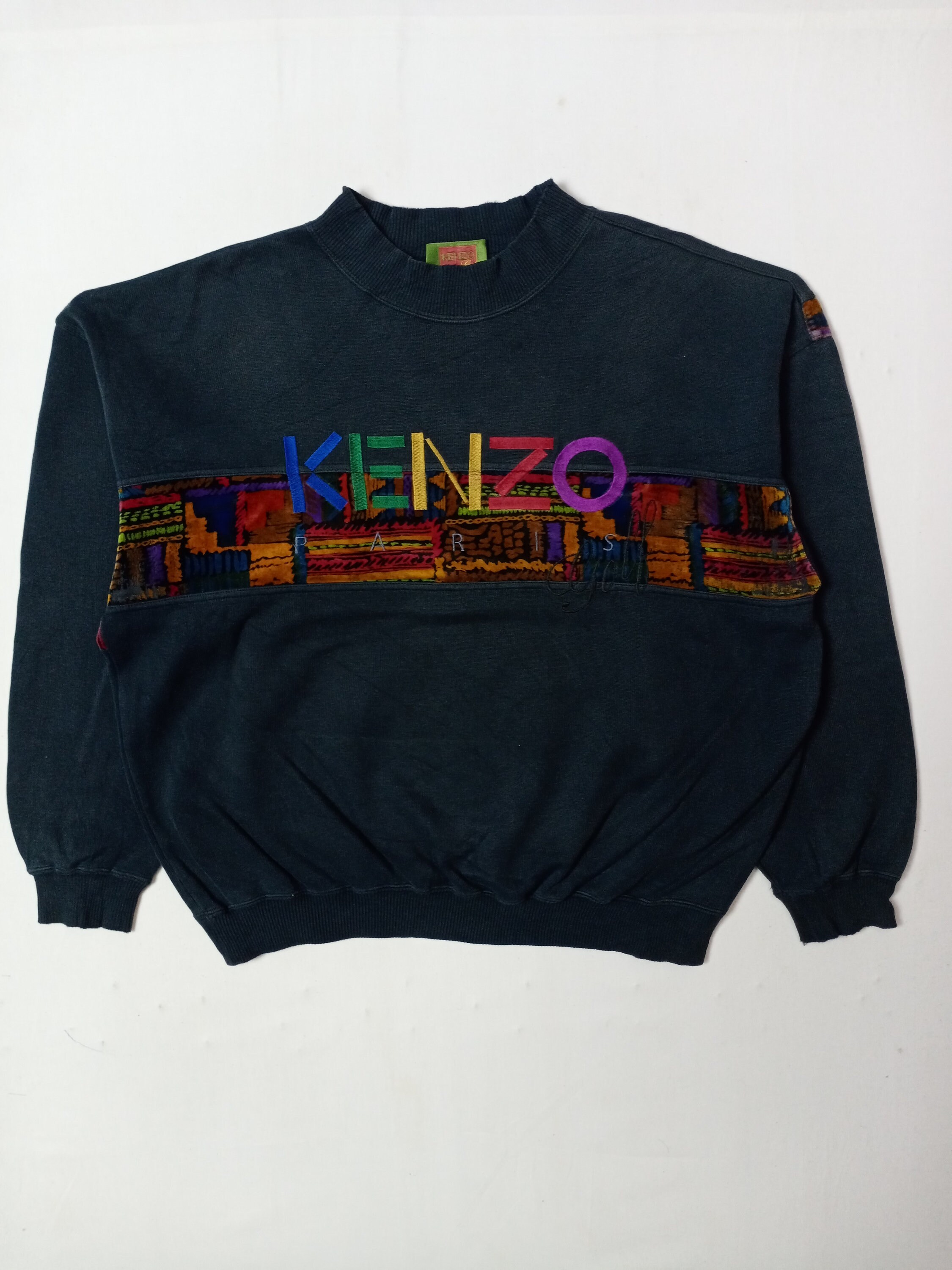Vintage Kenzo Multicoloured Embroidered 