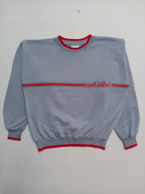 Vintage Adidas Big Logo Sweatshirt Nice Design